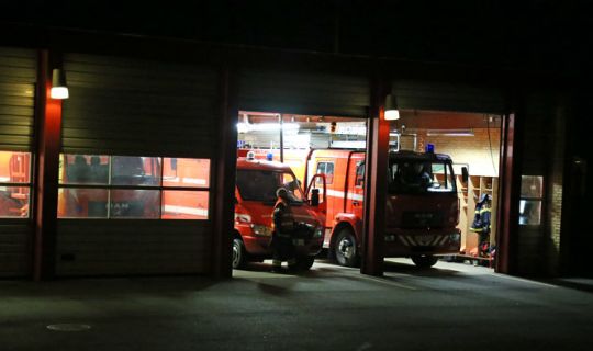 Skorstensbrand i Nex�