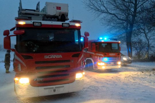 Skorstensbrand i Nylars