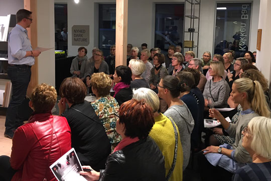 Fuldt hus til Ladies Night i Invita