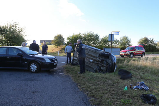 Trafikuheld ved Ibsker
