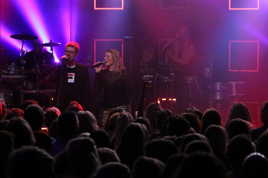 Popband skabte magi i Musikhuzet