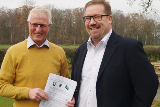 Tre golfklubber indg�r samarbejde