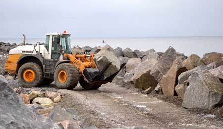 Udvidelse af R�nne Havn skaber st�jgener