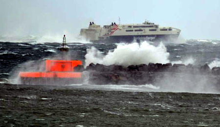 DMI: Risiko for vindst�d af stormstyrke