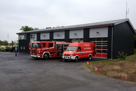 Allinges brandstation bliver overfl�dig