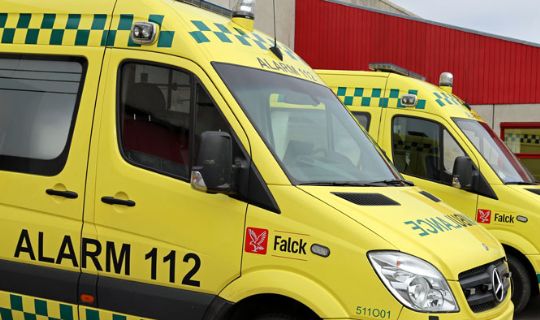 Folkem�det kr�vede ekstra ambulancer
