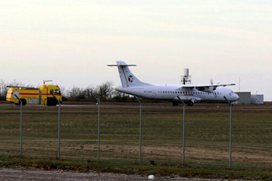 Bornholmerfly havde ikke brand i motor