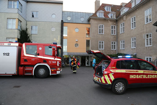 Falsk alarm fra asylcenter