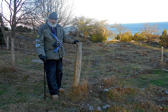 Meget sj�lden m�ge set i Gudhjem