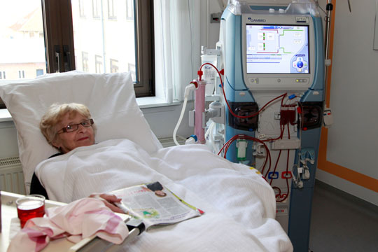 Nye dialyseapparater p� Bornholms Hospital