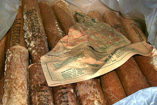 Husejer i Gudhjem fandt spr�ngfarligt dynamit