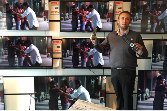 Expert-hj�lp til folk med �ldre fjernsyn