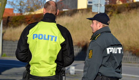 Omr�de p� R�nne Havn afsp�rres