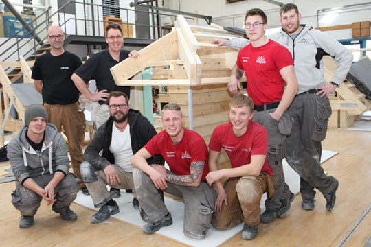 Nye t�mrersvende fra Campus Bornholm