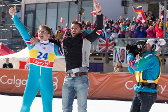 Bio viser film om ber�mt skihopper