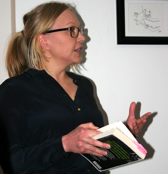 Mange ville m�de lokal krimiforfatter