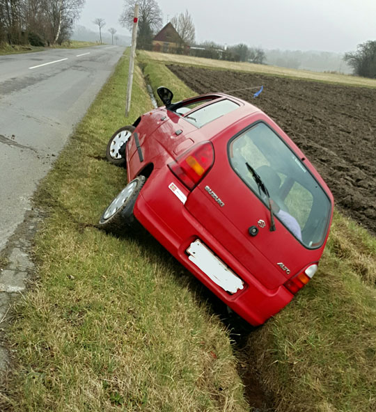 Skr�parkering p� Lyrsbyvej