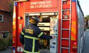 Brand i haveskur i Aakirkeby