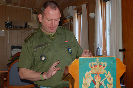 Forfremmelse i hjemmev�rnet