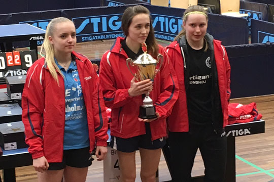 Tredjeplads til Nicoline Koefoed