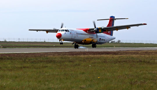 Turistchef h�ber p� hel�rsrute til Billund