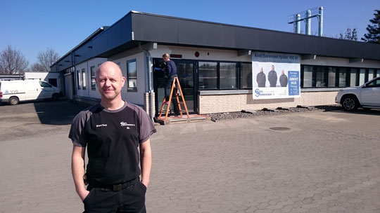 El & VVS-firma skal udvide sit nye domicil