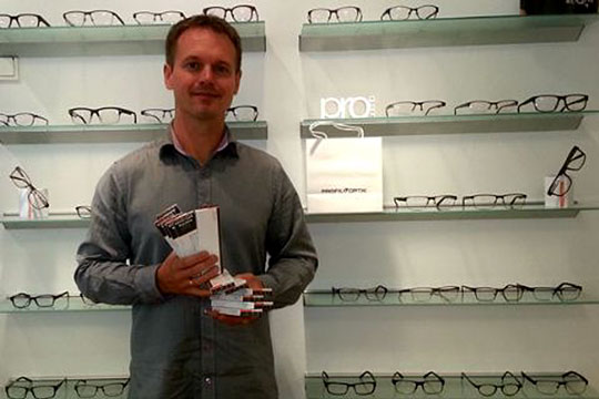 Profil Optik mangler testpersoner