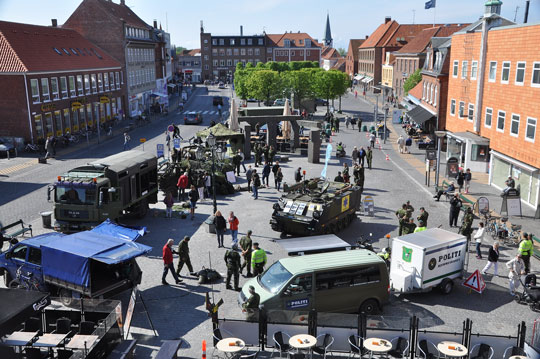 Hjemmev�rnets store torvedag blev en succes