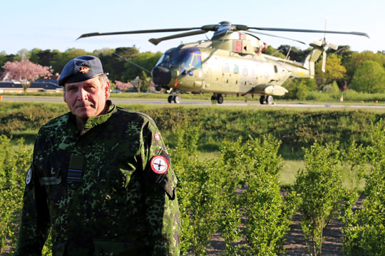 Helikopter fortsat under bevogtning