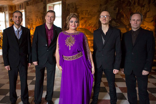 Egyptisk sangstjerne i Musikhuzet