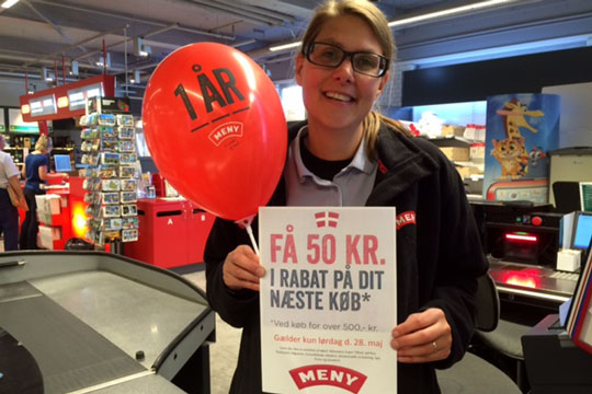 Meny-kampagne godt modtaget