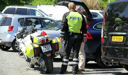 Trafikalt en god dag p� Folkem�det