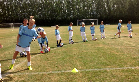 Kun f� ledige pladser p� fodboldakademi