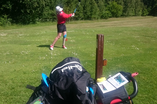 Lynggaard i front efter f�rste runde