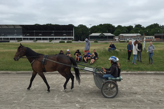 Elever fra Nyker fik en oplever p� Lunden
