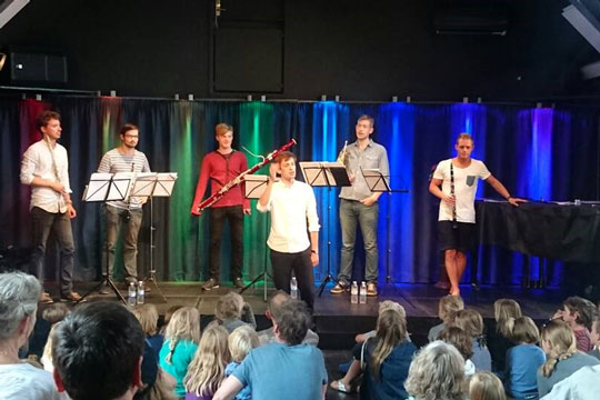 Koncertbrag for b�rn i Svaneke