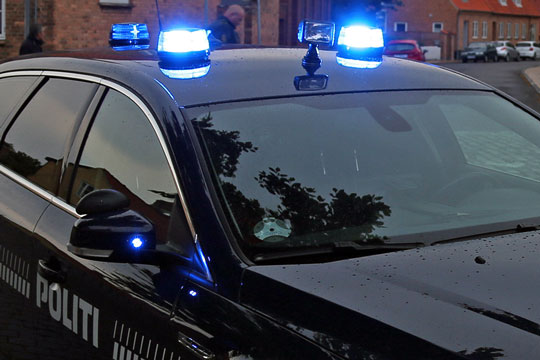 Aggressiv mand anholdt