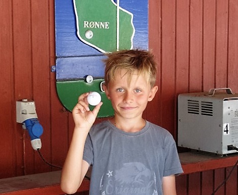 10-�rig laver Hole in One