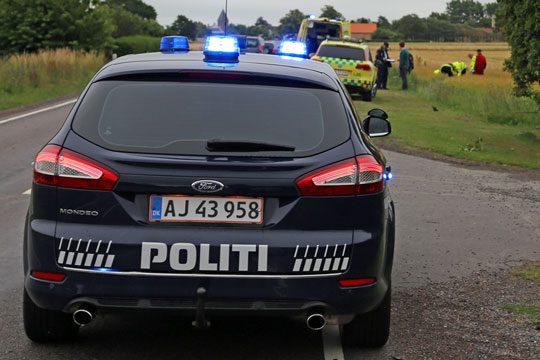 Uheld skete efter overhaling