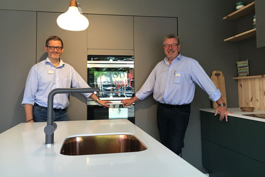 Bornholmerne flotter sig i k�kkenet