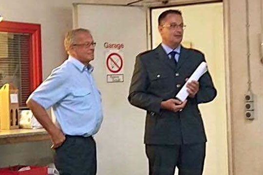 Farvel efter 42 �r i Falck