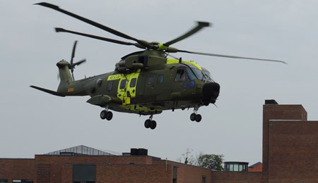 Ambulanceflyvning m�tte aflyses