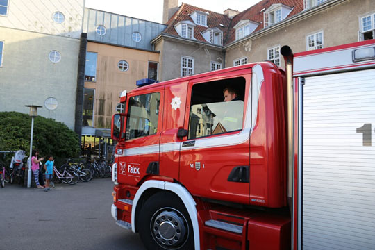 Falsk alarm fra asylcenter