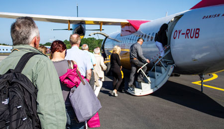 Specifik mobiltelefon forbudt p� flyene