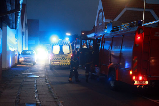 Arbejdsulykke hos bager i Nex�