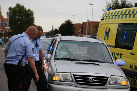 Slap uskadt fra p�k�rsel