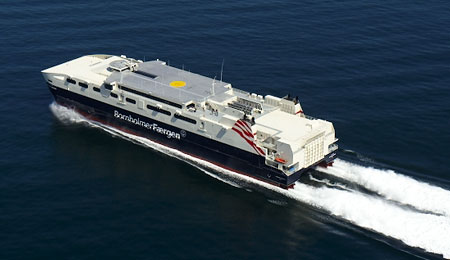 F�rgen 45 minutter forsinket