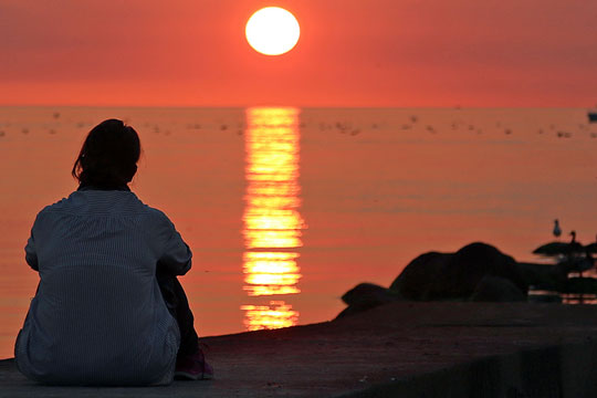 Bornholm havde flest solskinstimer