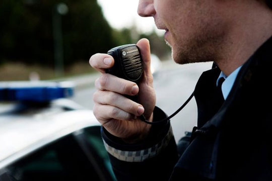 Beruset mand p� knallert