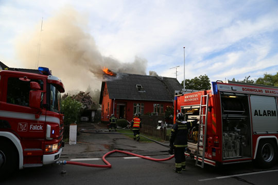 Knap s� travlt �r for R�nnes brandm�nd